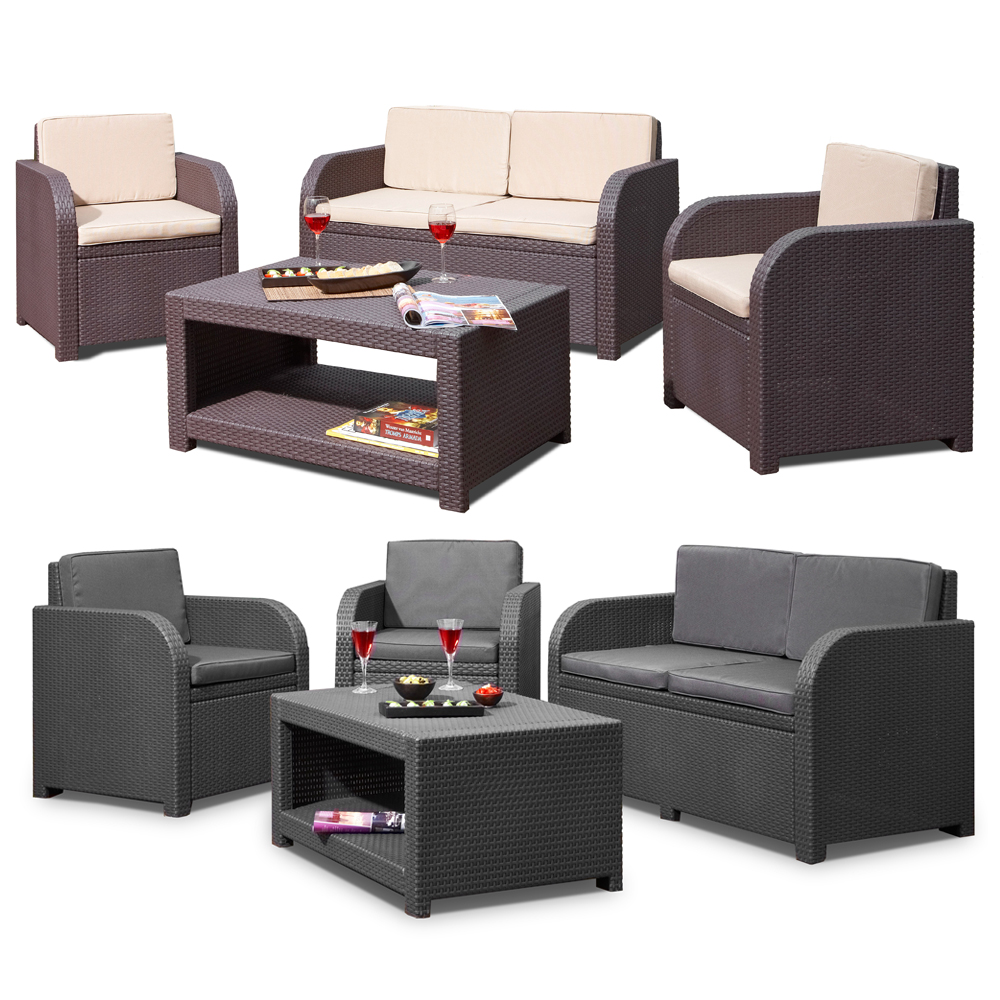 Gartenmobel Kunststoff Gebraucht : POLY RATTAN GARTENMÖBEL GARNITUR LOUNGE SET RATTANOPTIK SITZGRUPPE Gartenmobel Kunststoff Gebraucht : POLY RATTAN GARTENMÖBEL GARNITUR LOUNGE SET RATTANOPTIK SITZGRUPPE